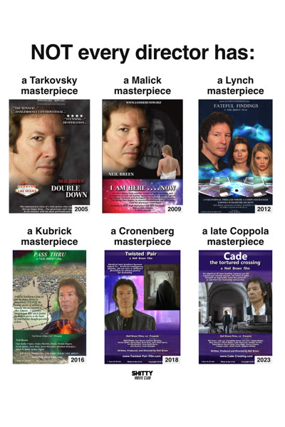 NOT every director has a Neil Breen masterpiece