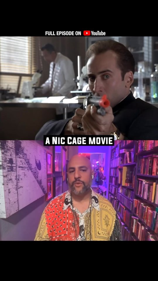 The Movie List clip, a Nic Cage movie