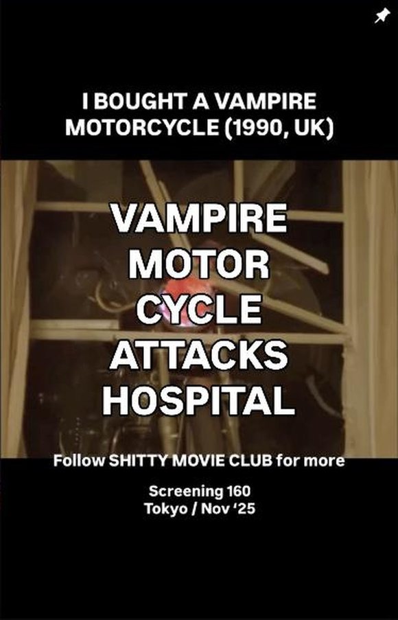 I Bought a Vampire Motorcycle